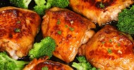 10 Best Oven Baked Chicken Thighs Recipes | Yummly