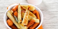 Honey-Glazed Roasted Carrots and Parsnips Recipe
