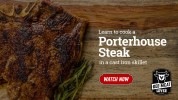Porterhouse Steak in Cast Iron Skillet Recipe | Watch …