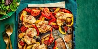 Chicken tray bake recipe - Good Housekeeping