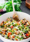 Mexican Chicken and Rice Salad - Jo Cooks