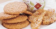 Sesame Seed Cookies Recipe | Martha Stewart