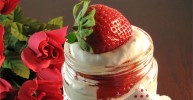 Strawberry Cheesecake in a Jar Recipe | Allrecipes