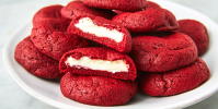 Best Inside Out Red Velvet Cookies Recipe - Delish
