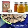 DIY Homemade Dog Treats - Two Ingredient Recipes