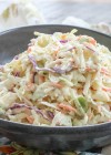 Southern Style Coleslaw - Barefeet in the Kitchen