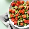 Minty Watermelon-Cucumber Salad Recipe: How to …