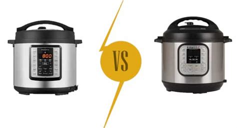 Pressure Cookers Comparison: Insignia vs. Instant Pot
