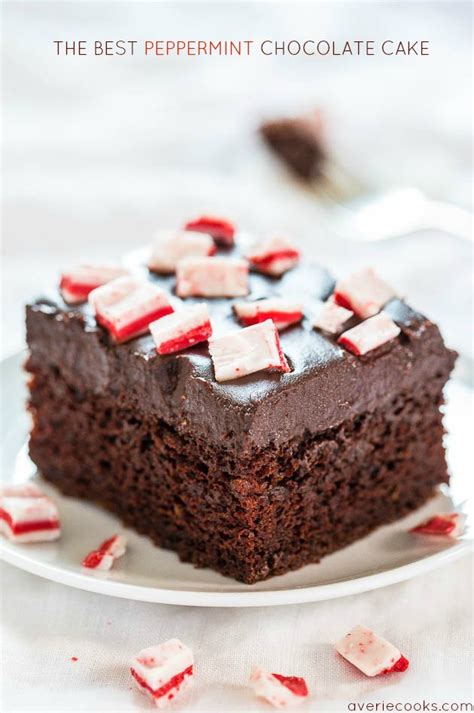 The Best Chocolate Peppermint Cake - Averie Cooks