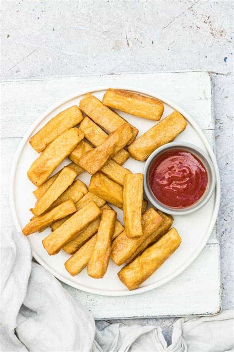 Golden Air Fryer Polenta Fries | Recipes From A Pantry