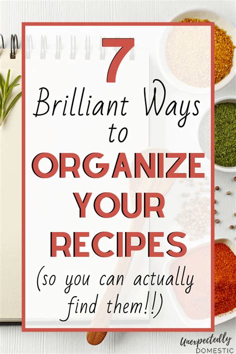 7 Brilliant Ways to Organize Your Recipes (so you can …