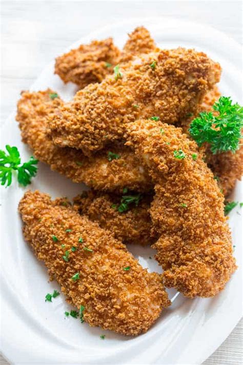 Crispy Baked Chicken Tenders - Healthy Seasonal Recipes