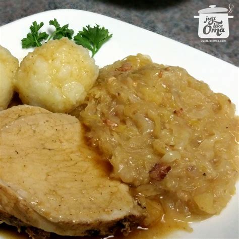 German Sauerkraut Casserole with Ham or Kielbasa - Just …