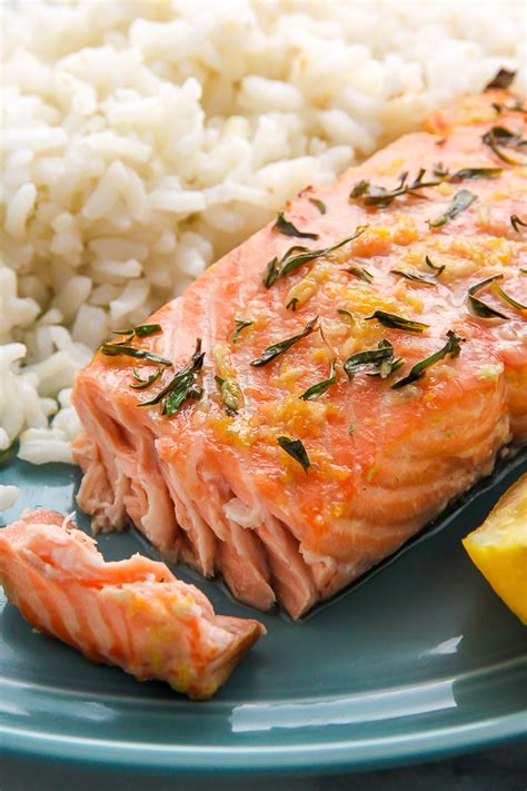 Lemon, Garlic, and Thyme Baked Salmon - Baker by …