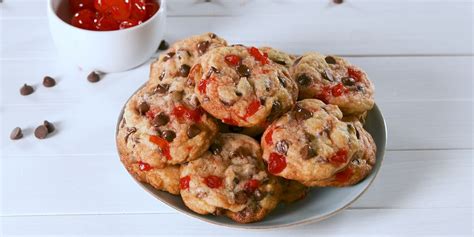 Best Cherry Chocolate Chip Cookies Recipe - Delish