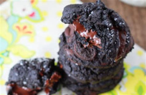 Salted Double Dark Chocolate Cookies - Kitchen Treaty …