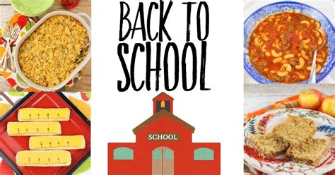 45 Back to School Recipe Ideas - Palatable Pastime