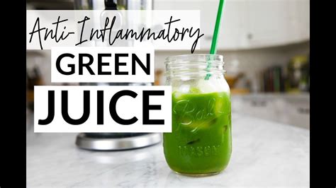 Anti-Inflammatory Green Juice Recipe - Vegan Vickie
