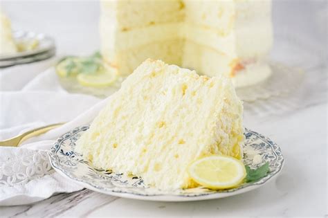 Lemon Cream Cake Recipe | Your Homebased Mom