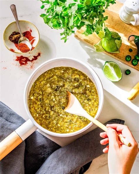 Canning Salsa Verde, Made With Tomatillos • Heartbeet …