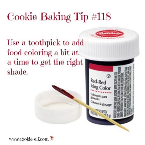 Tips for Using Food Coloring in Cookie Dough
