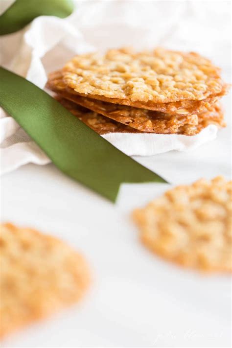 Easy and Amazing Oatmeal Lace Cookies | Julie Blanner