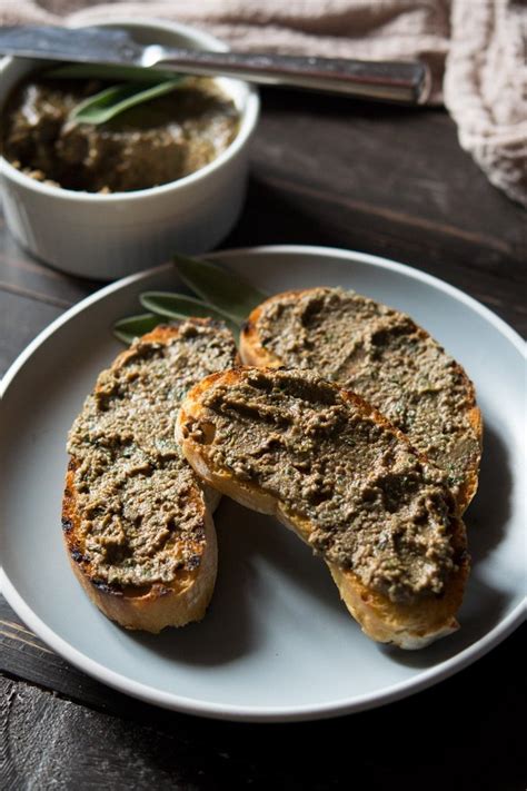 Chicken Liver Pate - Tuscan Crostini - Inside The Rustic …