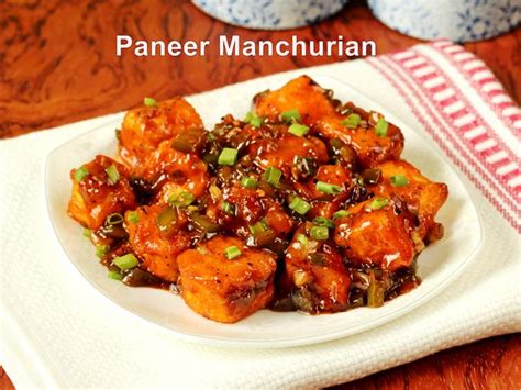 Paneer Manchurian Recipe (Restaurant style) - Swasthi's …