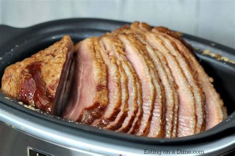 Easy Crockpot Spiral Ham Recipe - Eating on a Dime