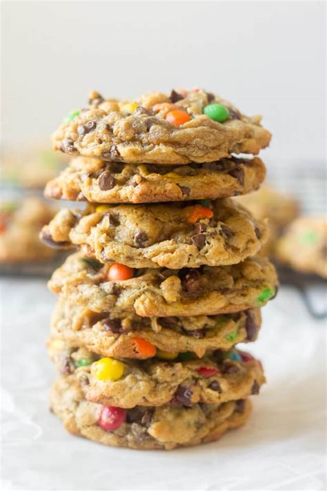 Flourless Monster Cookies - What Molly Made