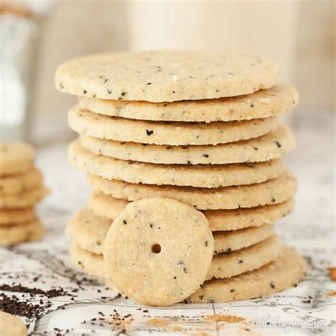 Chai Shortbread Cookies - Little Sugar Snaps