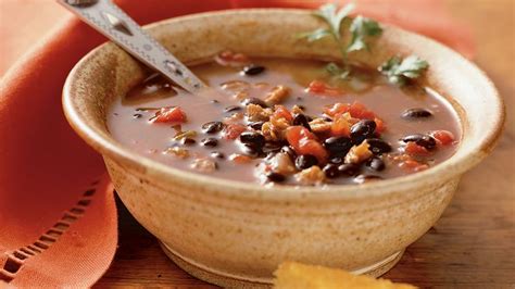 Slow-Cooker Spicy Black Bean and Barbecue Chili Recipe