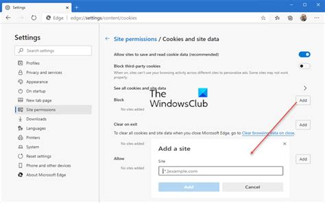 How to allow or block Cookies in Microsoft Edge …