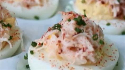 Crab-Stuffed Deviled Eggs | Allrecipes