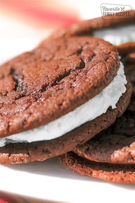 Homemade Oreo Cookies - Favorite Family Recipes