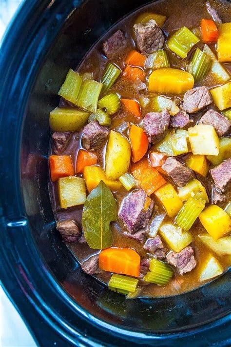 Simple and Delicious Crock Pot Beef Stew Recipe