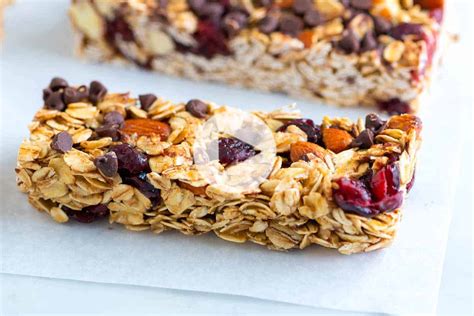 Soft and Chewy Granola Bars - Inspired Taste