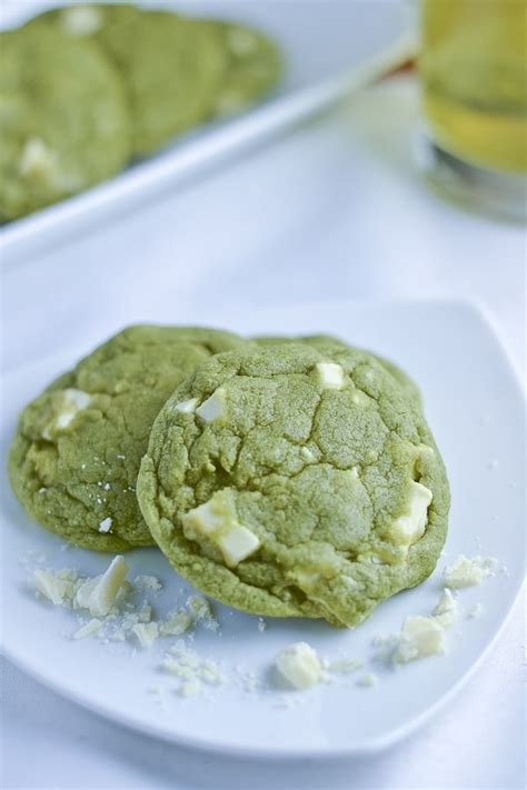 Matcha Green Tea White Chocolate Cookies - Salu Salo …