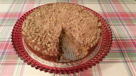 Streusel Coffee Cake Made With Buttermilk Recipe