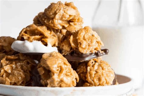 Peanut Butter Cornflake Cookies (No Bake) | The Recipe …