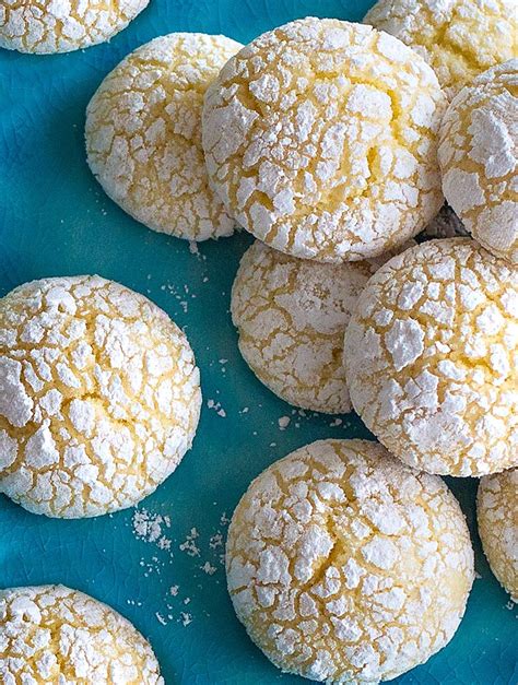 Easy Lemon Crinkle Cookies - As Easy As Apple Pie