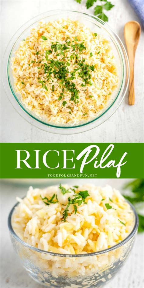 Rice Pilaf with Orzo - Plus 4 Flavor Variations - Food Folks …