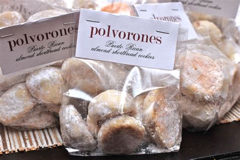 Polvorones (Puerto Rican Almond Shortbread Cookies)