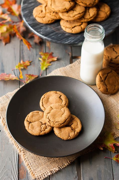 Soft & Chewy Gingersnap Cookies - The Kitchen McCabe