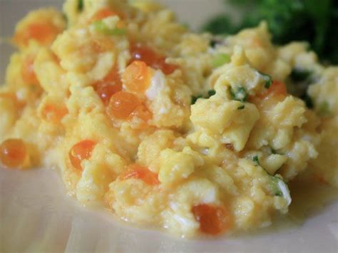 Scrambled Eggs with Salmon Roe Recipe - Serious Eats