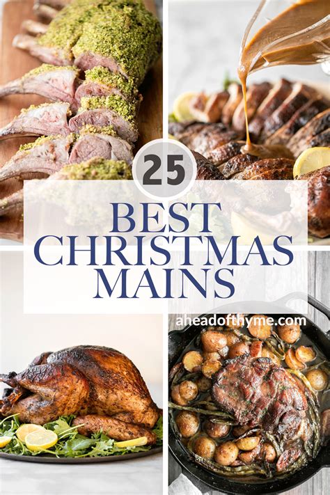 25 Best Christmas Mains and Entrees - Ahead of Thyme