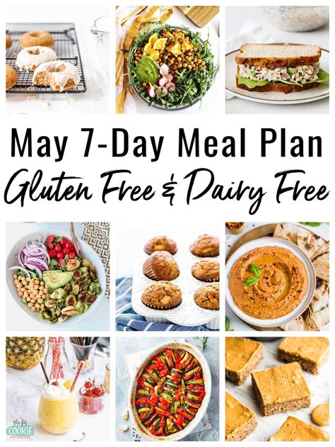 1-Week Gluten Free Dairy Free Meal Plan #2 - The Fit …