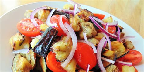 Eggplant-Tomato Salad Recipe | Allrecipes