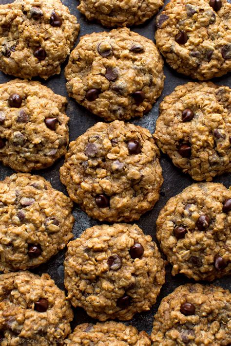 Chewy Oatmeal Chocolate Chip Cookies - Sally's Baking …