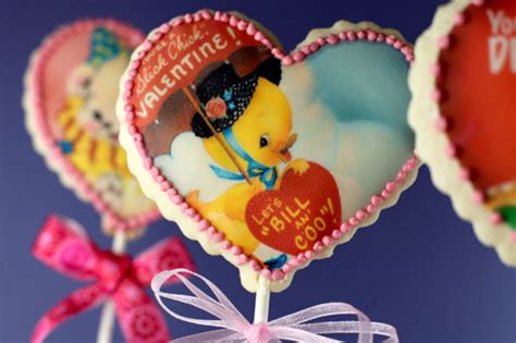 Vintage Valentine Cookies | Bakerella